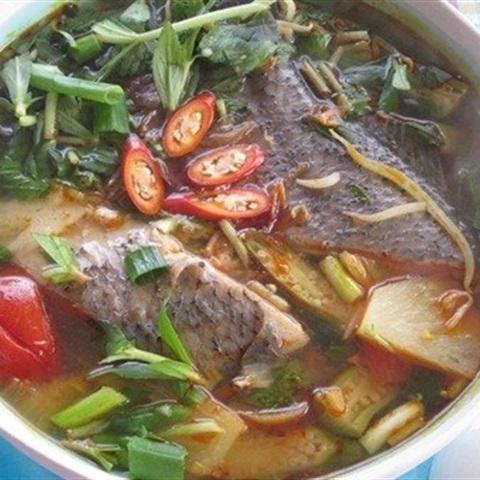Cách làm canh cá bông lau nấu chua