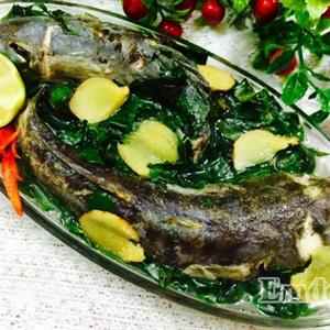 Cách làm canh cá bớp nấu lá lốt