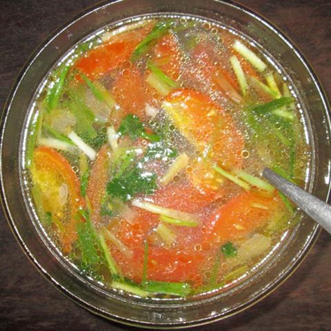 Cách làm canh cà chua thịt bò