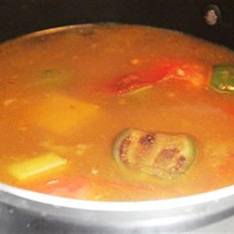 Cách làm canh cà đắng nấu sườn non