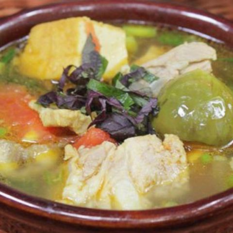 Cách làm canh cà đắng nấu sườn non