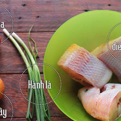 Cách làm canh cá diêu hồng