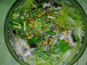 Canh cá kèo và khổ qua