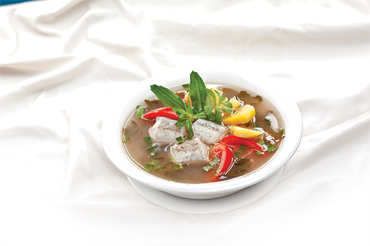 Canh cá khoai lá giang