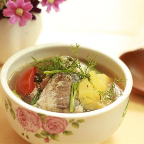 Cách làm canh cá nục nấu thơm