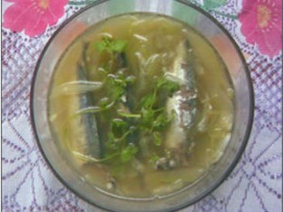 Canh cá nục nấu với bí đao