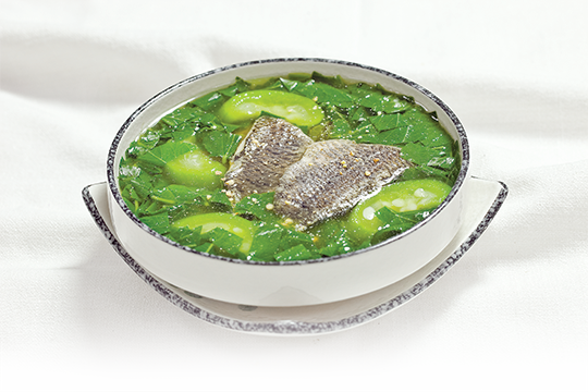 Canh cá rau đay