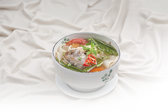 Canh cá rau muống