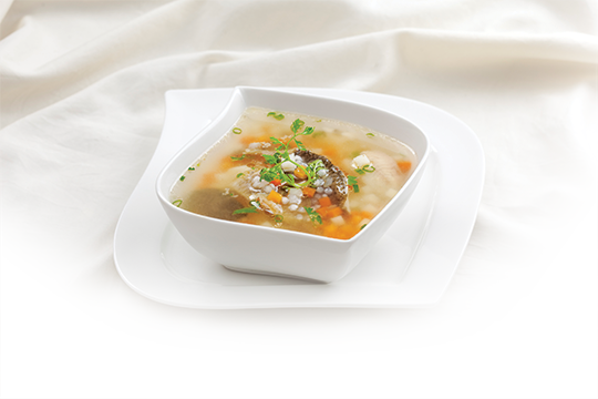 Canh cá trân châu