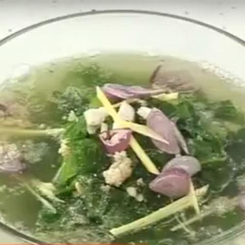 Cách làm canh cải cá rô đồng