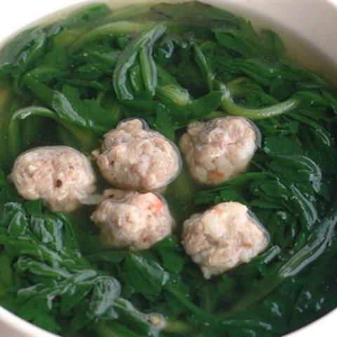 Cách làm canh cải cúc nấu thịt