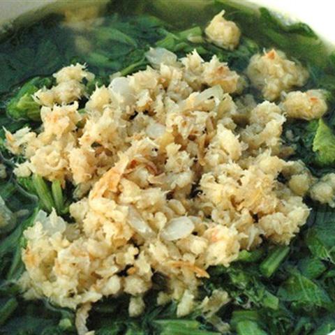 Cách làm canh cải nấu tôm