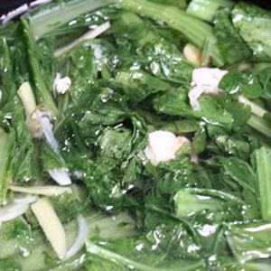 Cách làm canh cải ngọt nấu tôm