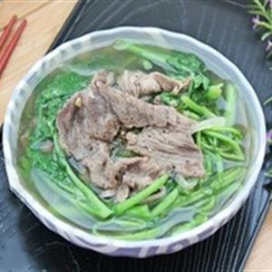 Cách làm canh cải xoong thịt bò