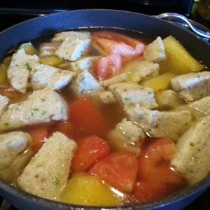 Cách làm canh chả cá nấu chua