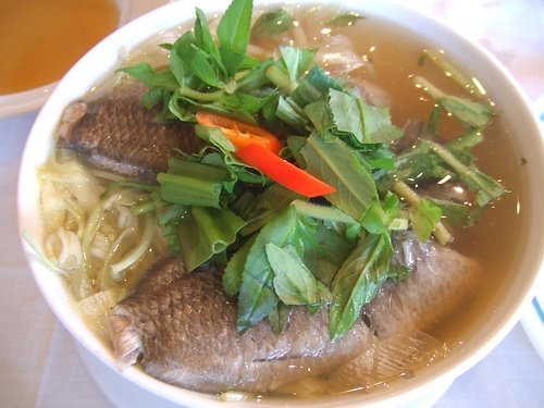 Canh chua bông so đũa cá rô đồng