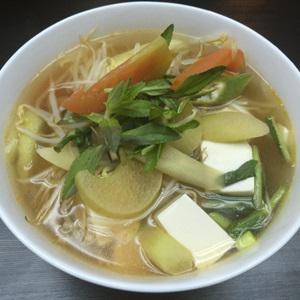 Cách làm canh chua đậu hũ chay