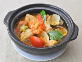 Canh chua hải sản lá chanh