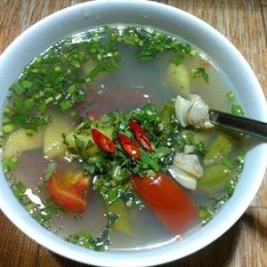 Cách làm canh chua nghêu