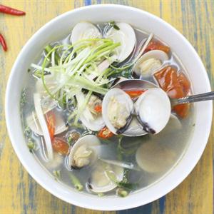Cách làm canh chua rau nhút nấu nghêu