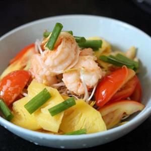 Cách làm canh chua tôm nấu thơm