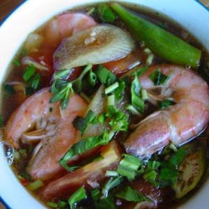 Cách làm canh chua tôm