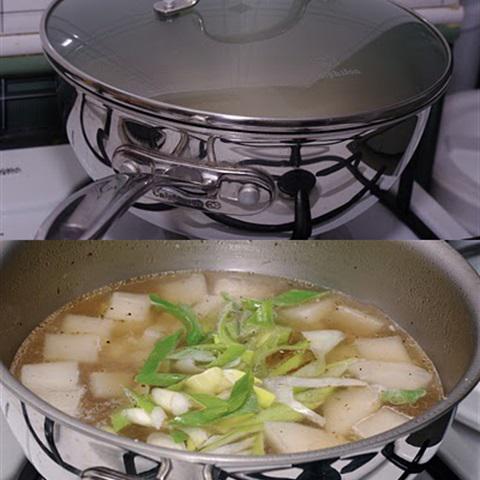 Cách làm canh củ cải thịt bò