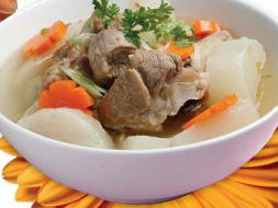 Canh củ cải