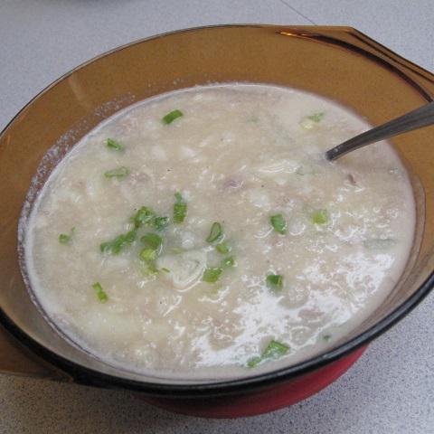 Cách làm canh củ mài thịt heo