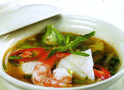 Canh cua hải sản