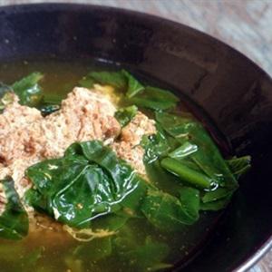 Cách làm canh cua mồng tơi