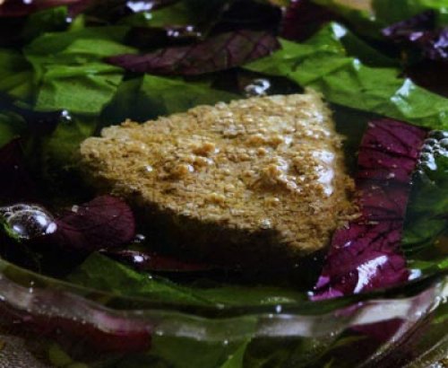 Canh cua mồng tơi