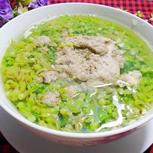 Cách làm canh cua thiên lý