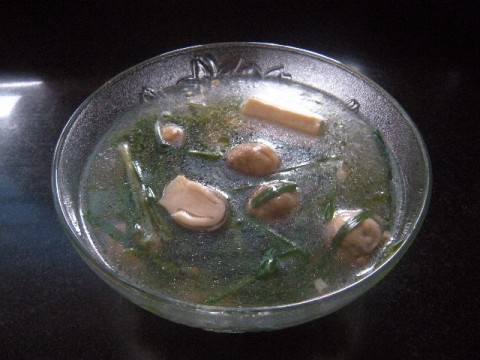 Canh đậu hũ hẹ