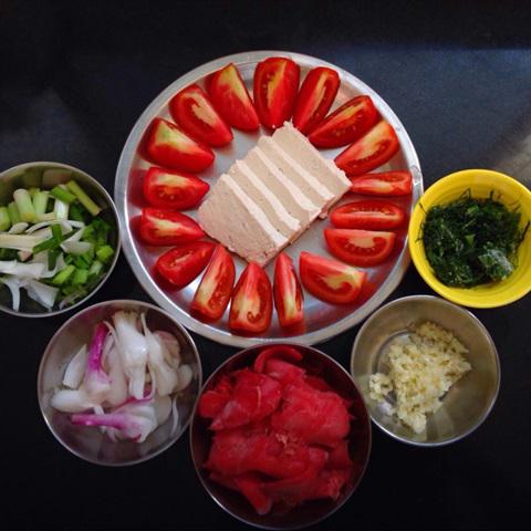 Cách làm canh đậu hũ thịt bò