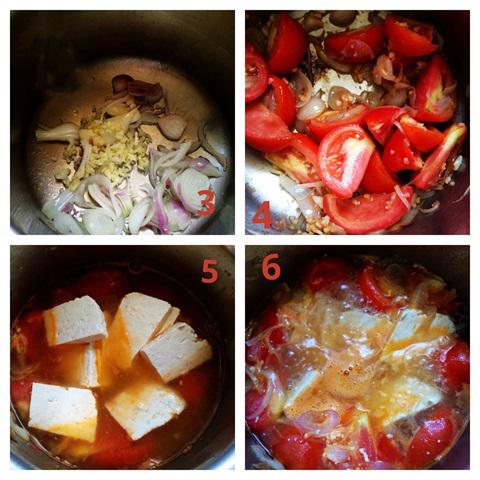 Cách làm canh đậu hũ thịt bò