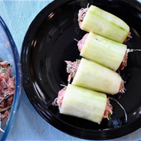 Cách làm canh dưa leo nhồi thịt