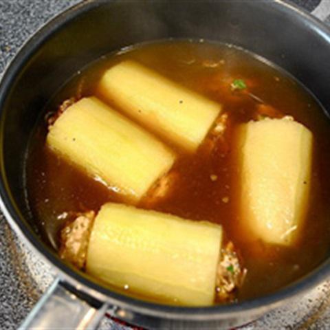 Cách làm canh dưa leo nhồi thịt