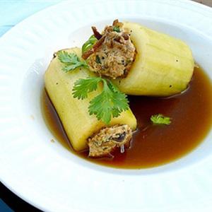 Cách làm canh dưa leo nhồi thịt