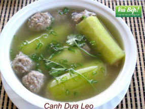 Canh dưa leo