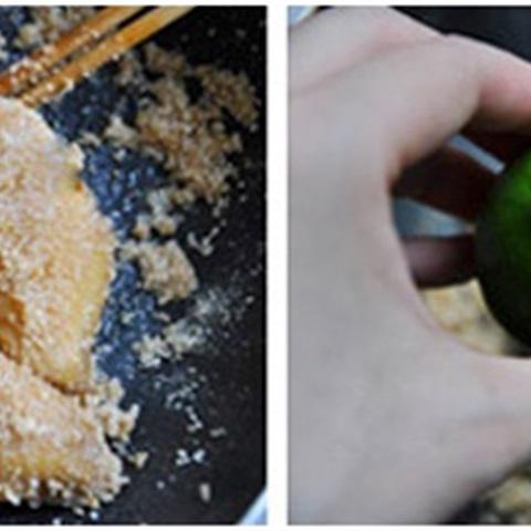 Cách làm cánh gà chiên gạo rang