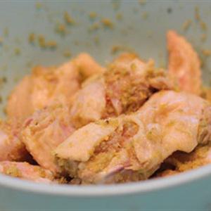 Cách làm cánh gà chiên mè