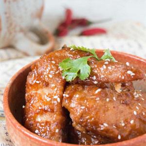 Cách làm cánh gà chiên sốt me