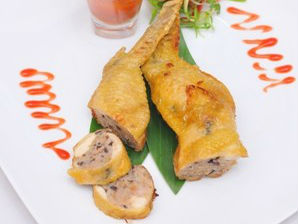 Cánh gà dồn thịt