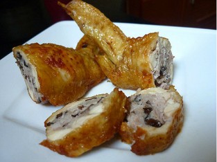 Cánh gà nhồi thịt