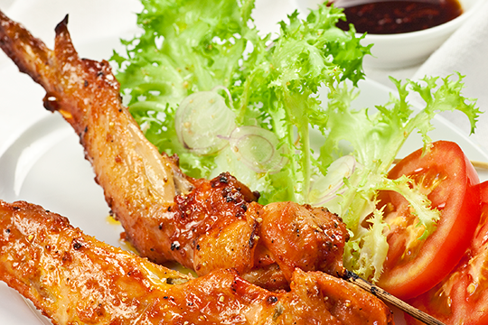 Cánh gà nướng barbecue