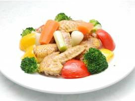 Cánh gà nướng giấm đen