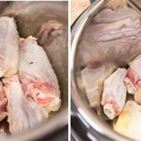 Cách làm cánh gà om củ cải