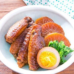 Cách làm cánh gà om củ cải