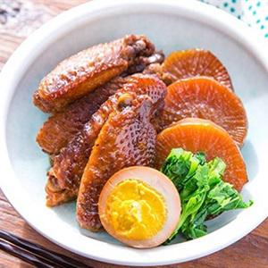 Cách làm cánh gà om củ cải